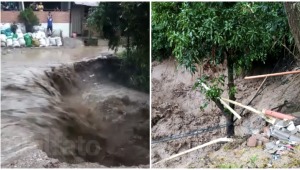 Más de 2.500 habitantes de Ecoparaíso en Ibagué quedaron incomunicados luego de la creciente súbita de una quebrada