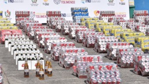 Fueron destruidas 23.700 unidades de licor adulterado y cigarrillos de contrabando en Ibagué