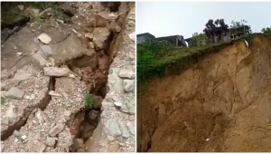 Preocupación en zona rural de Ibagué por riesgo de deslizamientos y colapso de vías