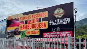Cliente denunció mala atención en la feria de la hamburguesa en Ibagué
