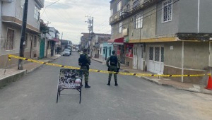 Gaula Militar del Tolima realiza allanamiento en el barrio Santa Barbara de Ibagué 