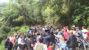 Multitud intentó linchar a ladrones que asaltaban conductores al sur del Tolima