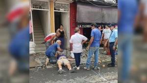 Obrero cayó de una terraza en La Pola