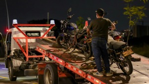 Operativo contra los piques ilegales: inmovilizaron motos y sancionaron conductores