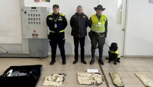 Se revelan más detalles del hombre capturado con cocaína en el Aeropuerto Perales 