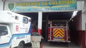 Cuerpo de Bomberos de Ortega cesó actividades por falta de contratación de la Alcaldía Municipal