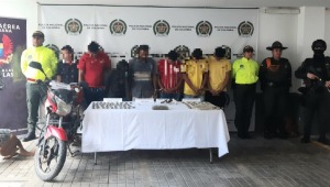 Caen siete presuntos integrantes de una banda que distribuía alucinógenos en el Tolima