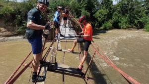 Ciclistas de Ibagué se unirán para arreglar puente que une Alvarado con Ambalema