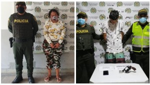 Capturadas dos personas por tráfico de estupefacientes y porte de armas en El Espinal