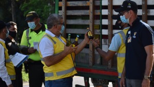 Fueron incautadas 4.080 cervezas de contrabando que iban a ser distribuidas en el Tolima 