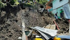 Una familia falleció en Cunday cuando deslizamiento de tierra arrasó con su casa
