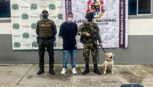 Hombre fue capturado con 4.5 kilos de marihuana en Cajamarca