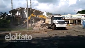 Por fin: después de seis años inició demolición del colegio Darío Echandía de Ibagué 