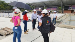 Gobernación del Tolima pide celeridad a contratistas de escenarios deportivos 