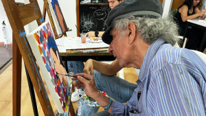 Armando Martínez, al artista al que la docencia le cambió su vida