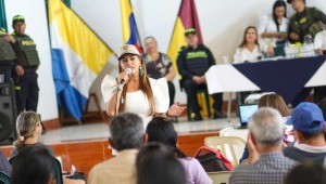 Gobernadora del Tolima anunció importantes obras y proyectos para Alpujarra