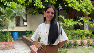 La docente que vive en El Espinal y es viral en redes sociales