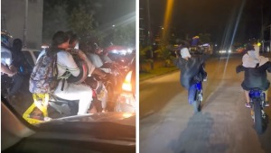 Molesta e indignación por cierre de vías por parte de motociclistas de Ibagué