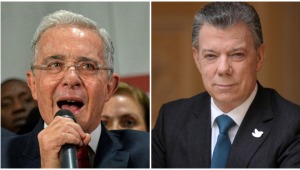 Por el presunto delito de tráfico de influencias, Álvaro Uribe denunció penalmente a Juan Manuel Santos
