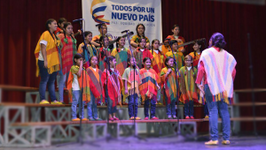 Cerca de 400 niños y jóvenes serán parte de la apertura del Festival Nacional de Música Colombiana