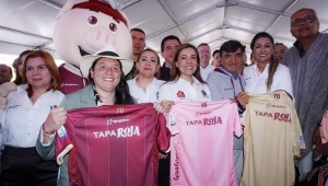 Gobernadora ratificó el patrocinio de Tapa Roja al Deportes Tolima 