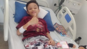 Donatón para ayudar a Joel: un niño que se quemó sus piernas por accidente doméstico