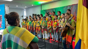 Las voces infantiles serán protagonistas en el Festival de Música Colombiana 