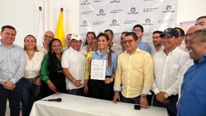 Adriana Magali Matiz inscribió su candidatura a la Gobernación del Tolima 