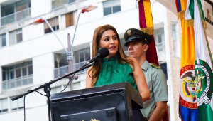 Gobernadora del Tolima pide a la Fuerza Pública no ceder en la defensa del territorio
