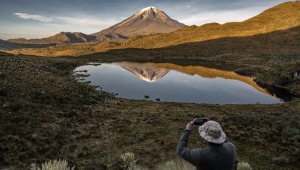 "Por fin en el volcán más emblemático del país, el Nevado del Tolima": embajador de Alemania en Colombia
