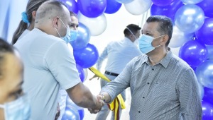 Gobernador Orozco entregó equipos de medicina especializada en Hospital Federico Lleras 
