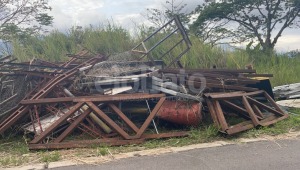 Deportistas denuncian exceso de escombros y falta de seguridad en algunas zonas del Parque Deportivo de Ibagué