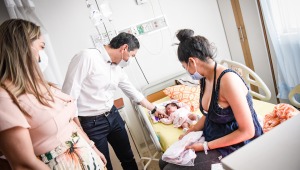 Más de 2.500 partos humanizados se han atendido en el Hospital San Francisco