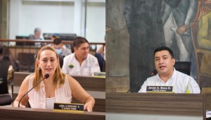 Concejales Javier Mora y Linda Perdomo dicen que no recibieron dinero para votar por la contralora Margarita Murcia