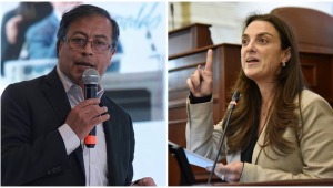"El puesto de un corrupto en mi gobierno, será la cárcel": pelea entre Gustavo Petro y Karen Abudinen 