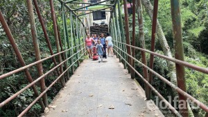En Ibagué puente del barrio Villa Magdalena está a punto de caerse