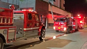 Se presentó un incendio en el barrio Santa Bárbara de Ibagué