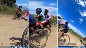 Ladrones en motocicleta robaron a ciclista en la ruta Ibagué - Prado