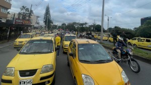 Taxistas en Ibagué decidieron no sumarse al paro nacional 