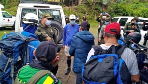 Organismos de socorro encontraron a ambientalistas del Cañón del Combeima que habían desaparecido