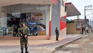Militarizan las calles de Ibagué