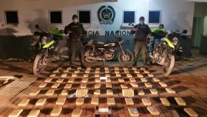 Abandonaron motocicleta con 42 kilos de marihuana en zona rural de Natagaima 