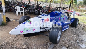 Una semana y no aparece el dueño del carro Fórmula 3 inmovilizado en Ibagué 