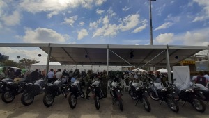 Entregarán 18 motocicletas de alto cilindraje al Ejército Nacional