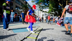 Más de 3.000 personas celebraron el Día de los Niños en la Plaza Bolívar de Ibagué 