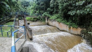 Fuerte aguacero de este jueves no afectó suministro de agua en Ibagué