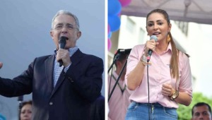 Uribe llegó al norte del Tolima para hacer campaña con la candidata Adriana Matiz