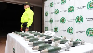 Incautaron en Ibagué encomienda que llevaba 18 granadas de mortero