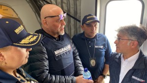 El exjefe paramilitar Salvatore Mancuso ya está en Colombia
