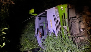Volcamiento de un bus en Ibagué dejó 32 personas heridas